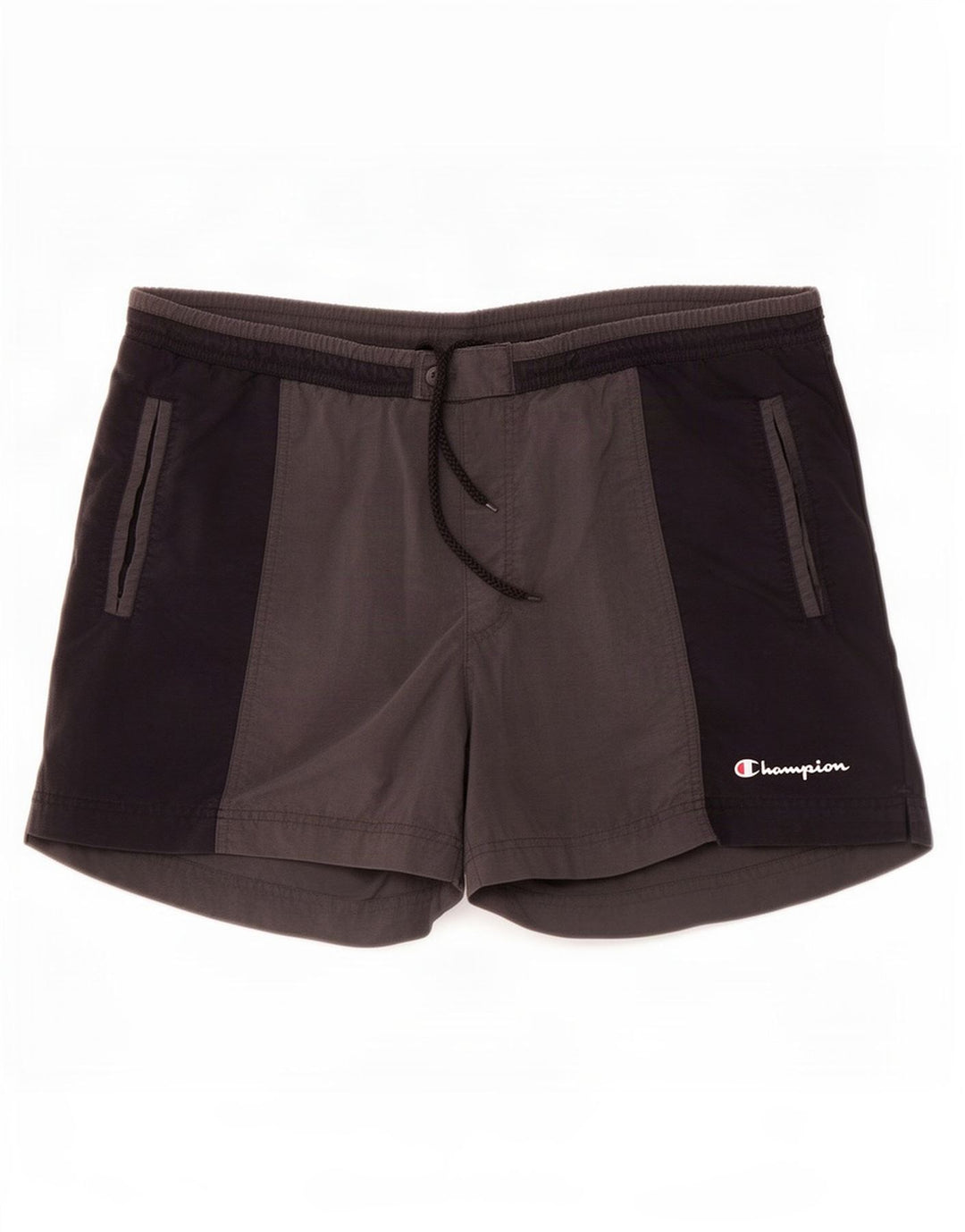 Pantaloncini da bagno da uomo Champion color grigio medio