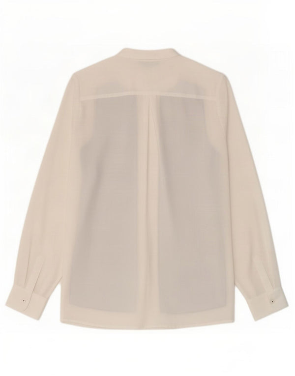 Tommy Hilfiger Donna Camicia Camicetta US 6 Medium White Colourblock