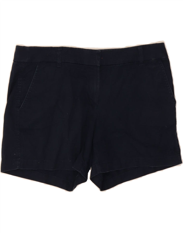 J. CREW Womens Chino Shorts US 8 Medium W32  Navy Blue Cotton Vintage J. Crew and Second-Hand J. Crew from Messina Hembry 