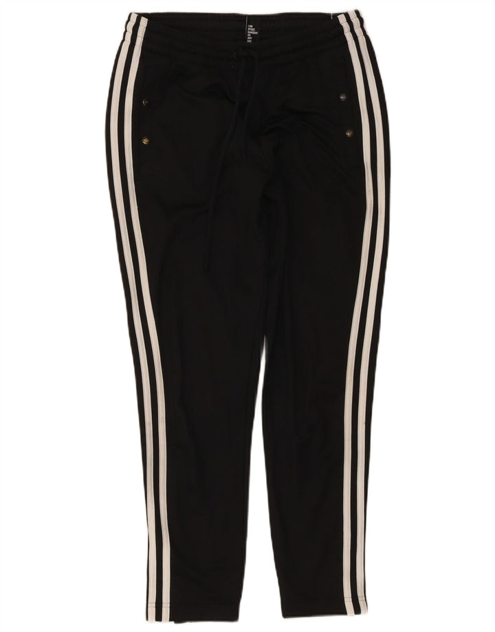 Pantaloni da tuta da donna ADIDAS UK 8/10 Small Nero Poliestere