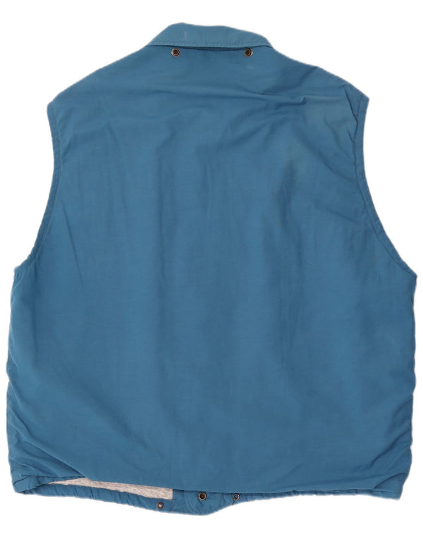 Gilet grafico da uomo Carrera UK 42 XL Poliestere color block blu