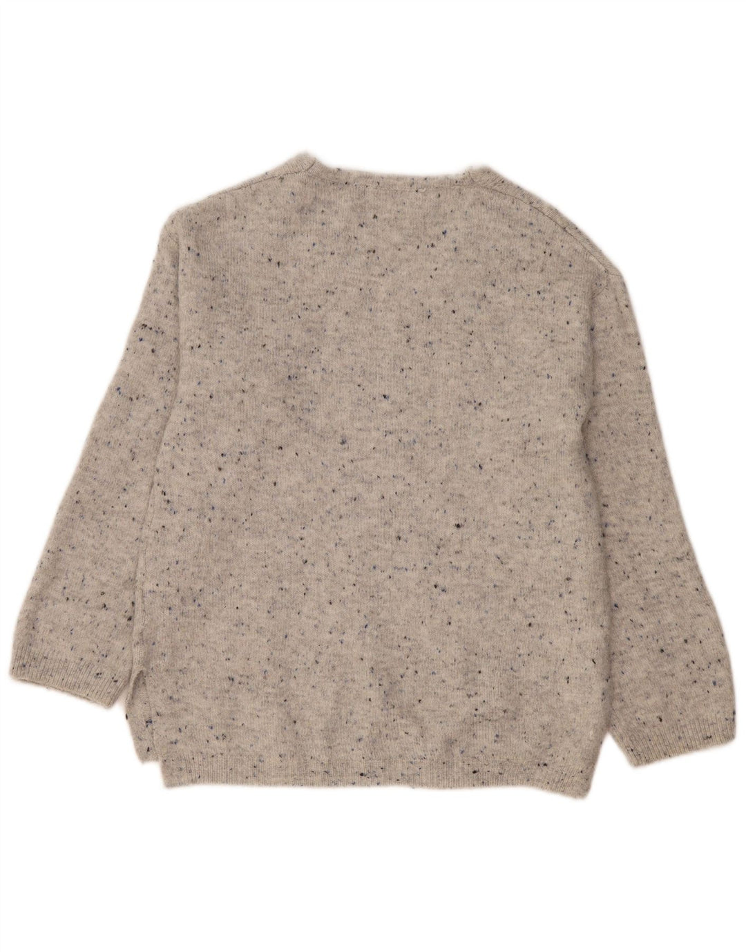 Maglione maglione oversize da donna con scollo a V UK 10 piccolo