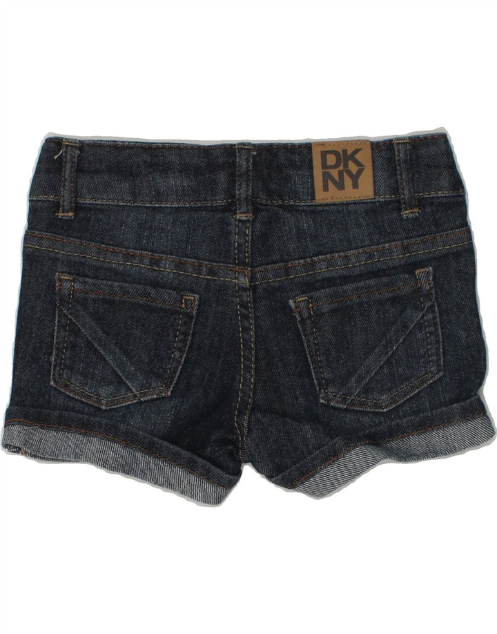 DKNY Girls Hipster Denim Shorts 2-3 Years W20  Blue Cotton | Vintage Dkny | Thrift | Second-Hand Dkny | Used Clothing | Messina Hembry 