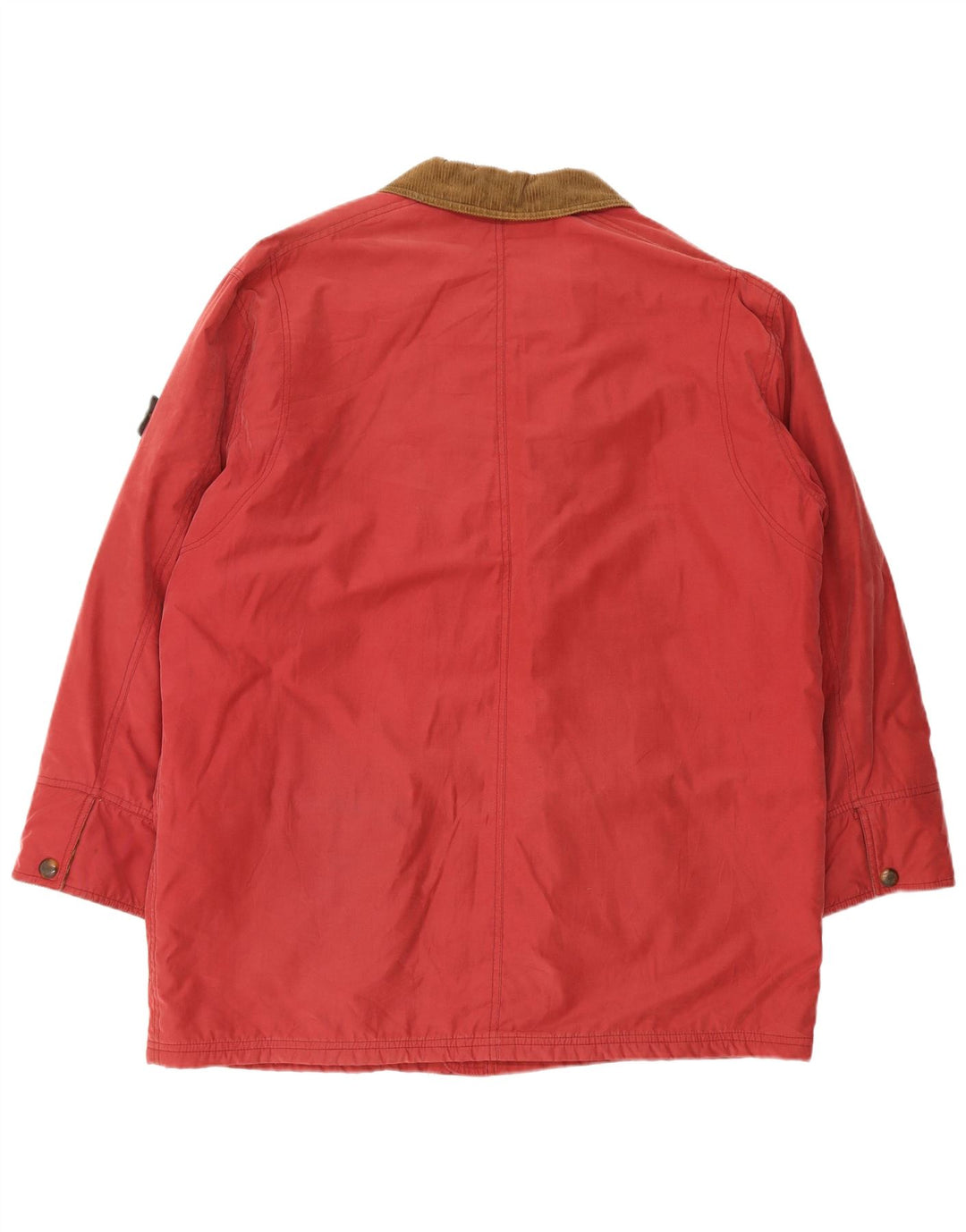 Giacca a vento da uomo Cotton's Industries UK 42 XL Cotone rosso