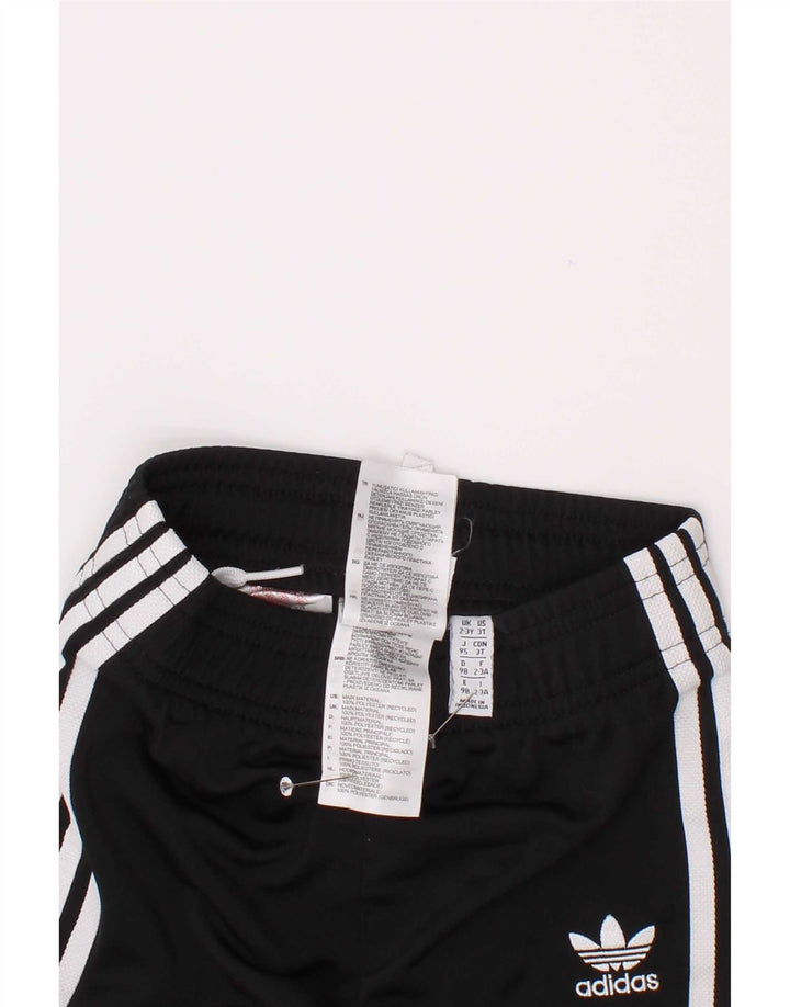 Pantaloni da tuta da ragazzo Adidas Joggers 2-3 anni in poliestere nero