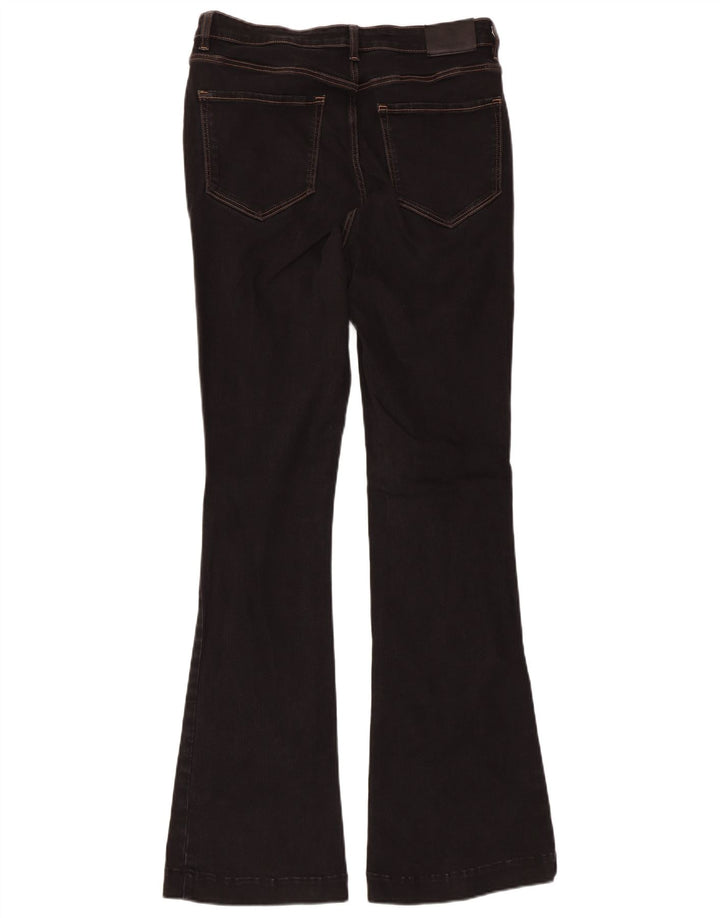 MASSIMO DUTTI Jeans bootcut da donna EU 42 Large W32 L32 Cotone nero