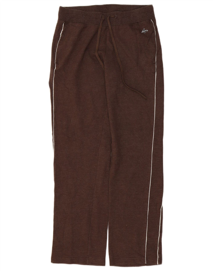 Pantaloni da tuta da donna ATHLETECH UK 10 piccoli in cotone marrone