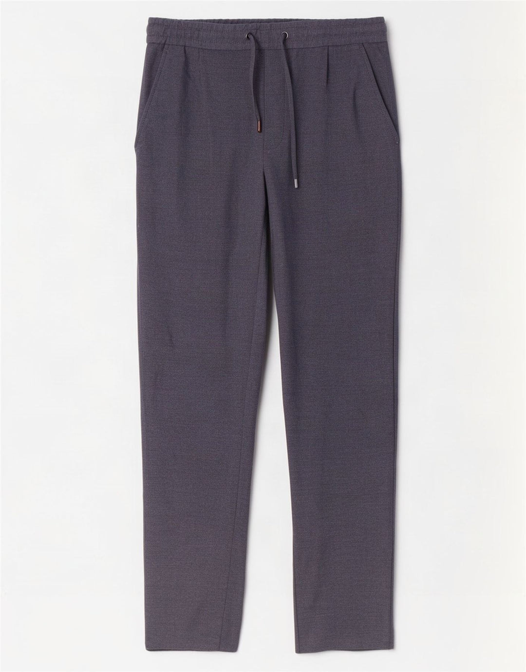 Pantaloni chino slim da uomo Zara piccoli W30 L30 poliestere blu navy