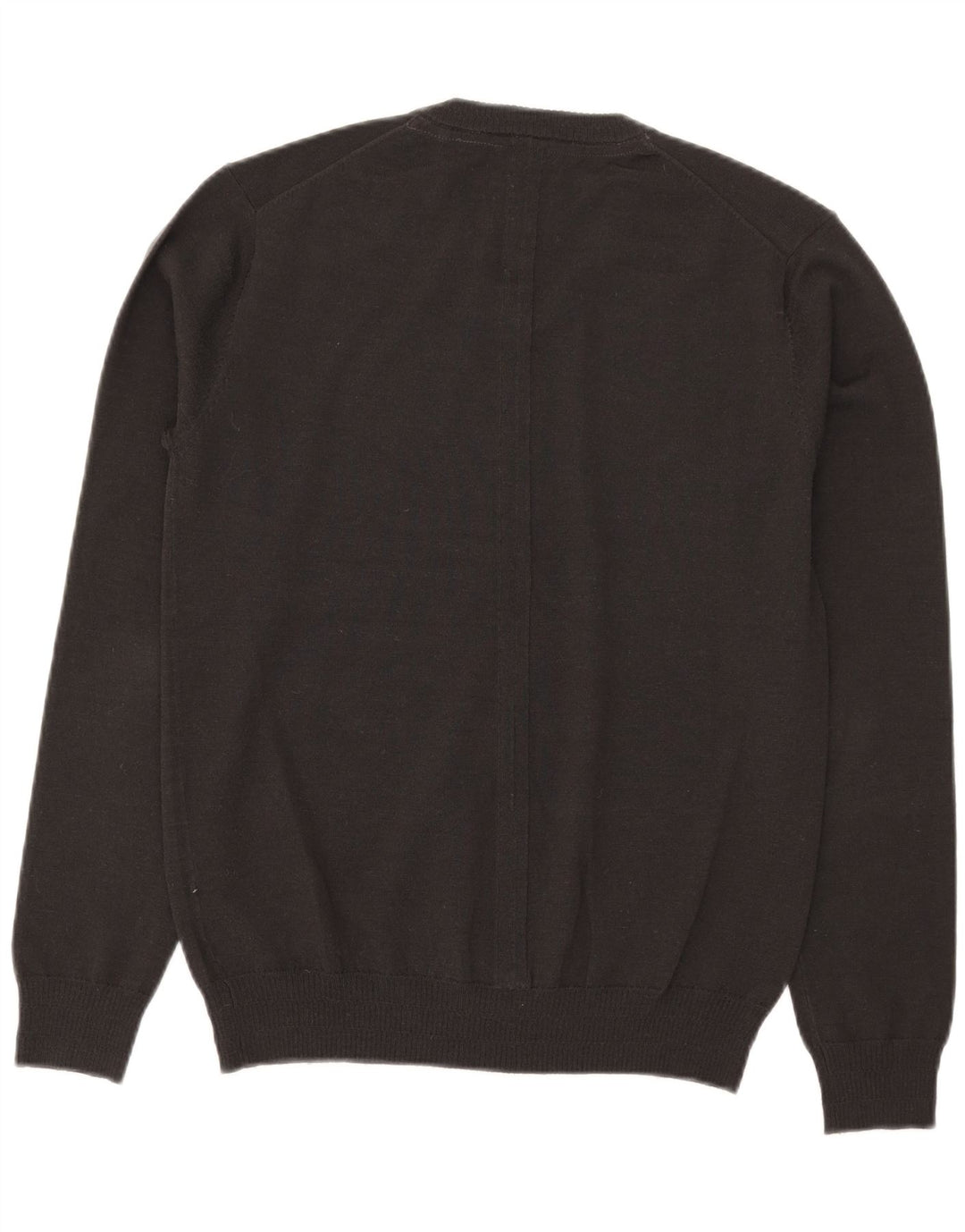 Guess Maglione da uomo con scollo a V in acrilico grigio medio