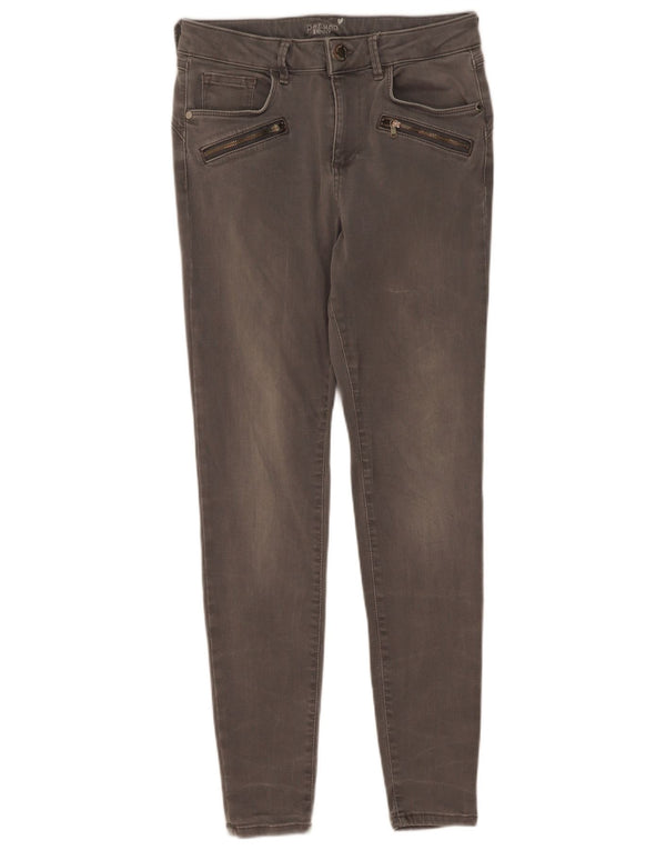 Jeans skinny da donna Marks & Spencer UK 12 medio W28 L30 cotone grigio