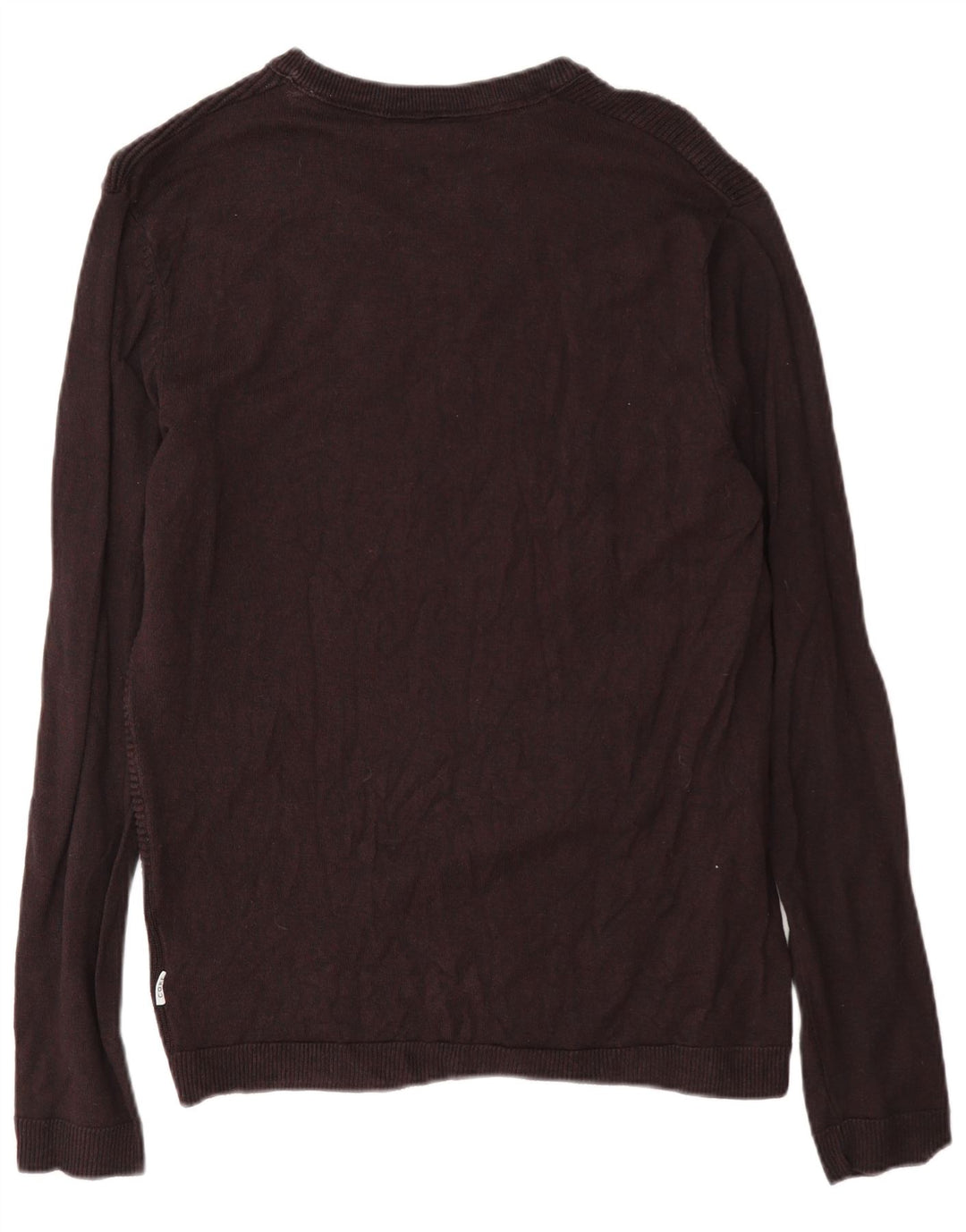 Jack & Jones Maglione da uomo Core Regular Fit con scollo a barca Bordeaux medio