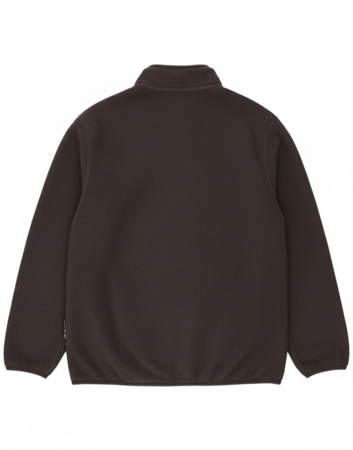 Giacca in pile da ragazzo Jack Wolfskin 9-10 anni piccola in poliestere grigio