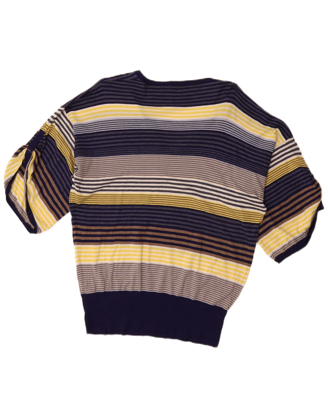 Maglione da donna con scollo a V autografo Marks & Spencer UK 20 2XL Blu navy