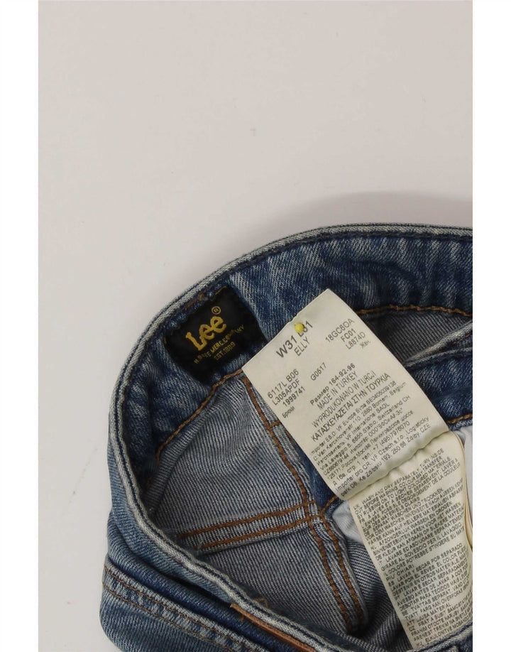 Jeans dritti slim Elly da donna Lee W31 L29 cotone blu