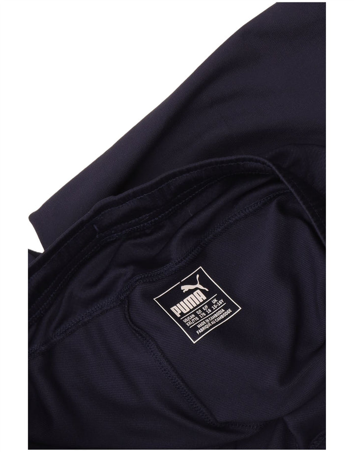Pantaloncini sportivi Bermuda da ragazzo Puma 15-16 anni Blu navy