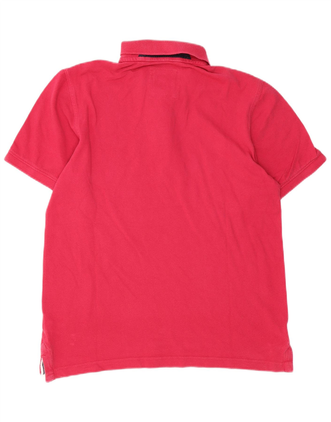 Crew Clothing Polo da uomo in cotone rosa medio