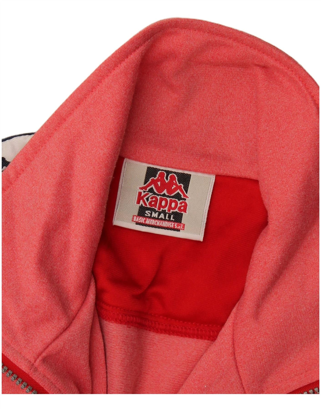 Giacca da ginnastica da uomo con grafica Kappa Small Pink Colourblock