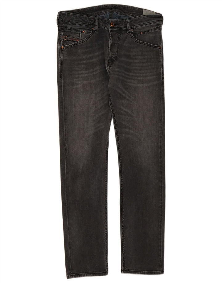 Jeans slim regolari Belther da donna Diesel W30 L30 cotone grigio