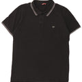 Polo da uomo Carrera 2XL cotone nero