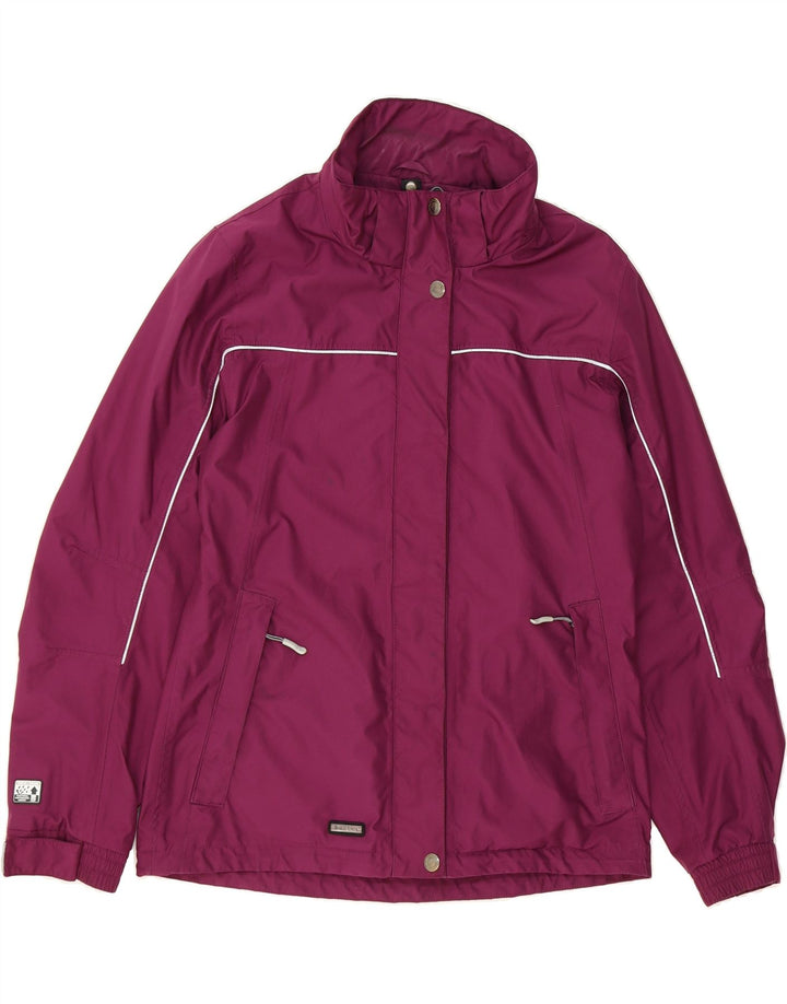 IGUANA Womens Raincoat EU 38 Medium Maroon Polyester Vintage Iguana and Second-Hand Iguana from Messina Hembry 