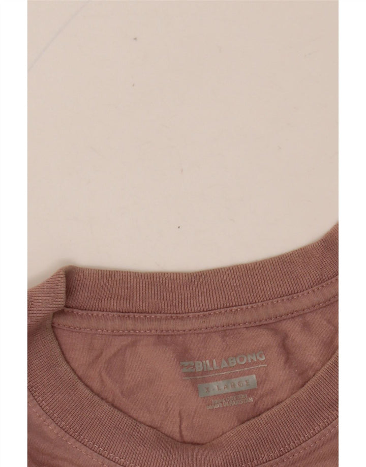 T-shirt grafica da uomo BILLABONG Top XL rosa floreale