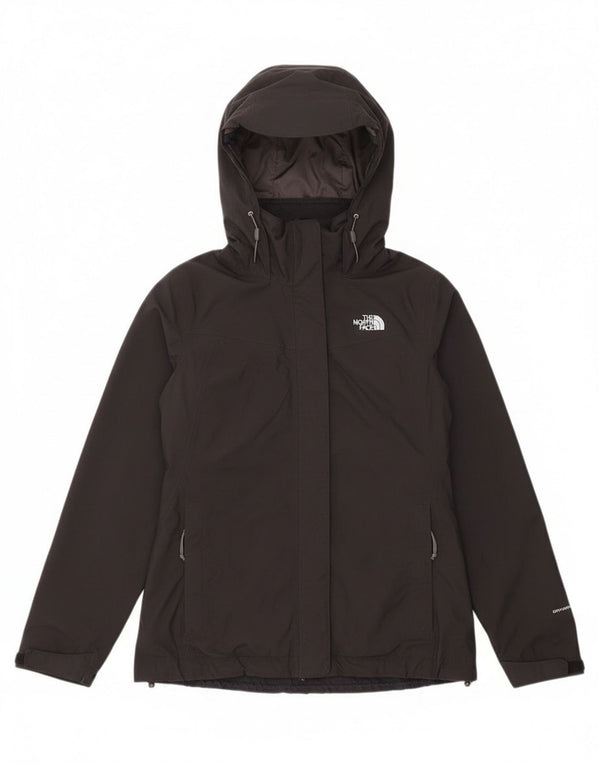 Giacca a vento con cappuccio da donna The North Face UK 10 Small Nylon nero