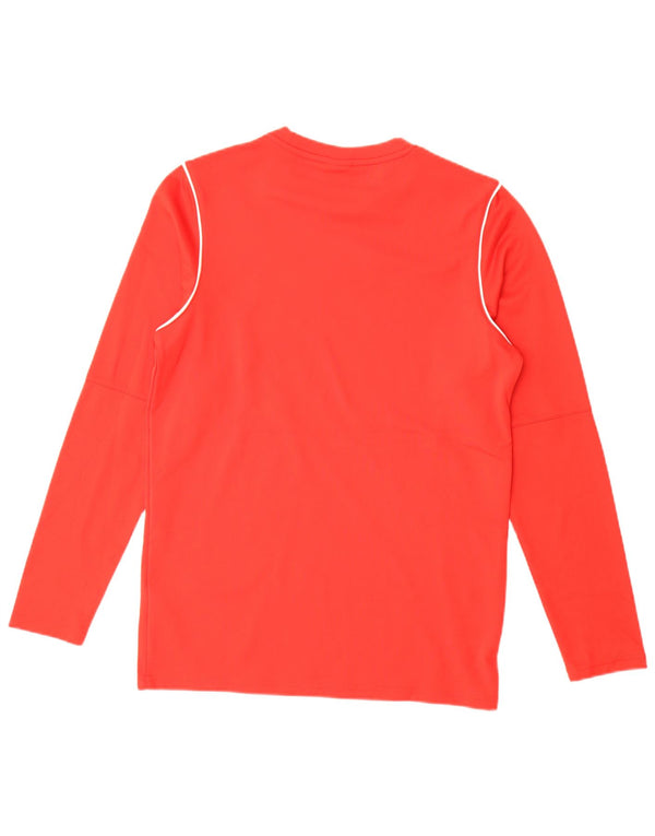 Nike Washington F.C. da uomo Top Manica Lunga Piccolo Rosso in Poliestere