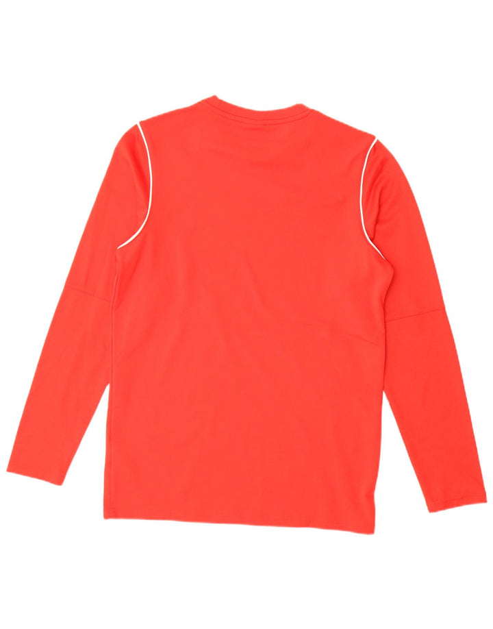Nike Washington F.C. da uomo Top Manica Lunga Piccolo Rosso in Poliestere