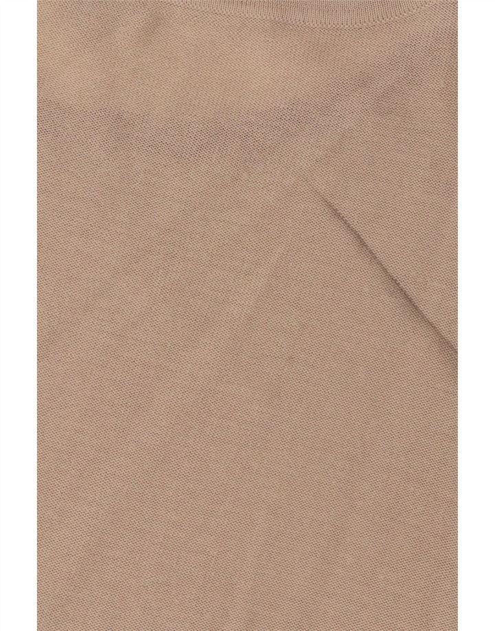 PHASE EIGHT Maglione oversize da donna con scollo a barca UK 12 Beige medio