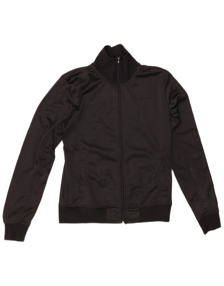 DIADORA Giacca da tuta da donna UK 14 Medium Nero Poliestere