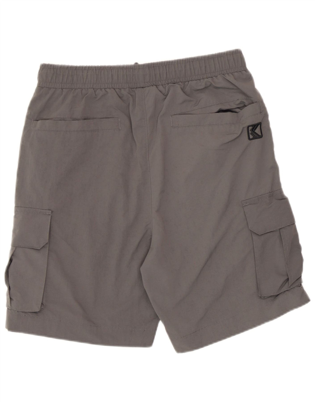 Pantaloncini cargo da uomo Karl Kani piccoli grigi in poliammide