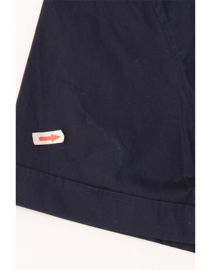 Camicia a maniche corte da uomo Michael Kors XL in cotone blu navy