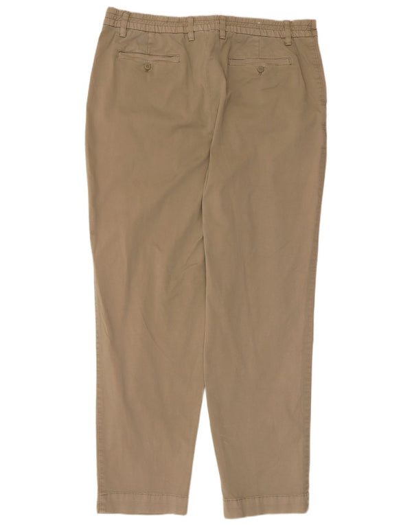 Pantaloni Chino affusolati da Uomo ZARA 2XL W36 L31 Cotone Beige