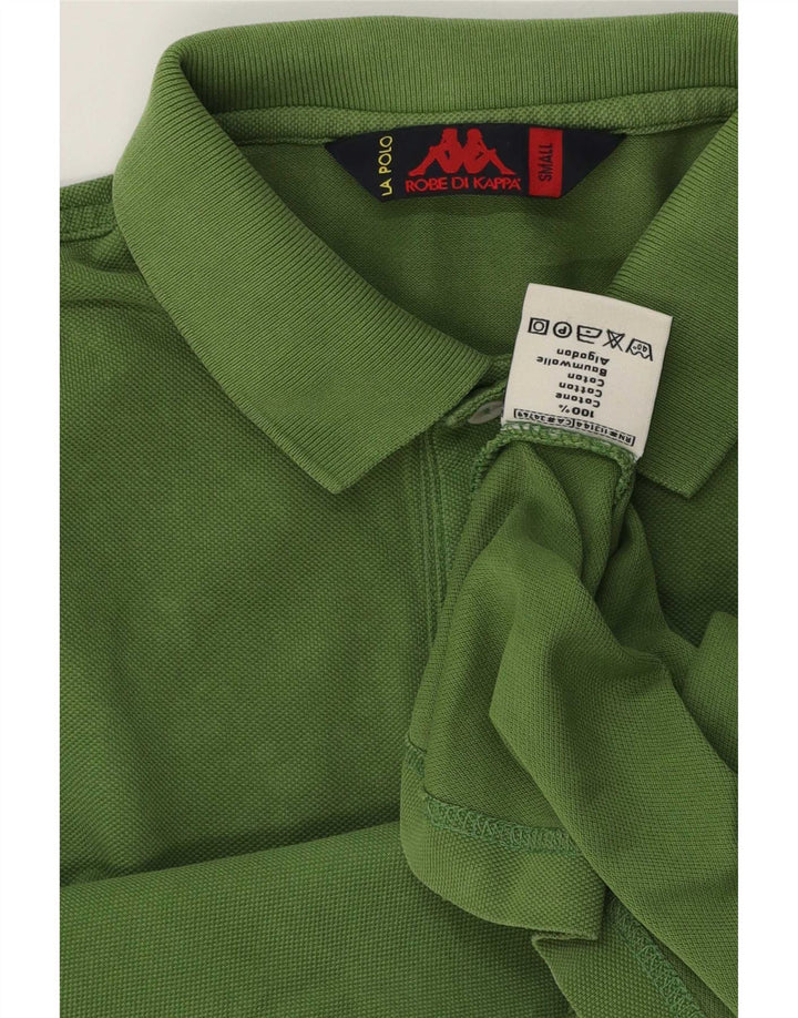 Polo Kappa Uomo Small Verde Cotone