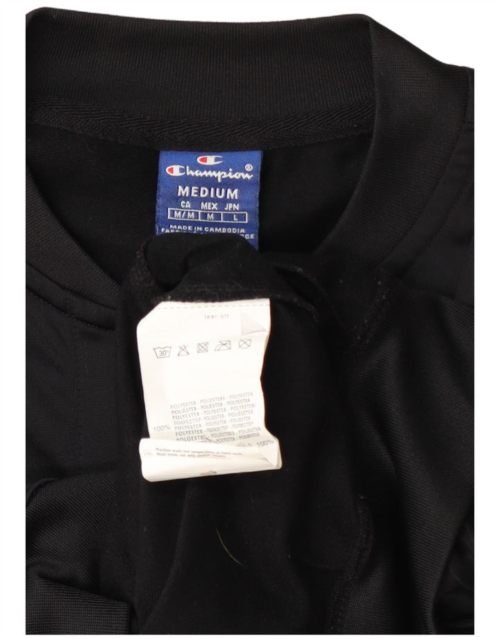 Giacca da tuta grafica da donna Champion UK 14 Medium Black Colourblock
