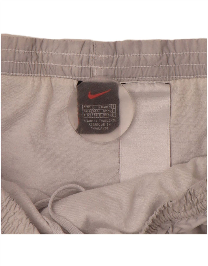 Pantaloncini sportivi da uomo NIKE UK 42/44 Large Grigio Nylon