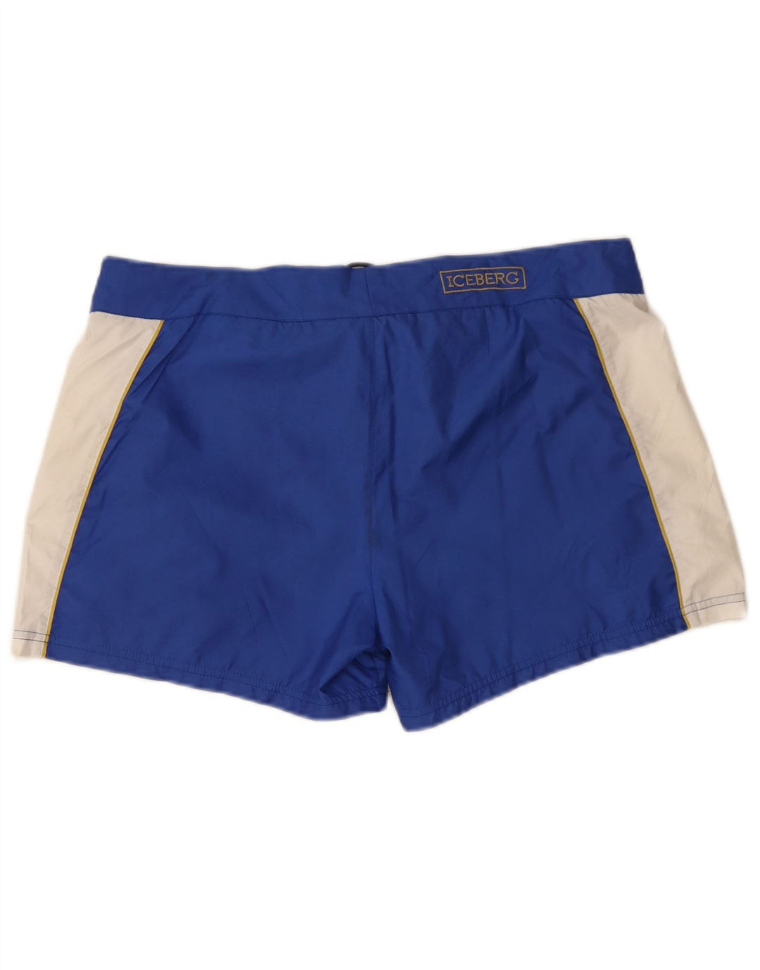 Pantaloncini da bagno da uomo Iceberg 2XL Poliestere color block blu