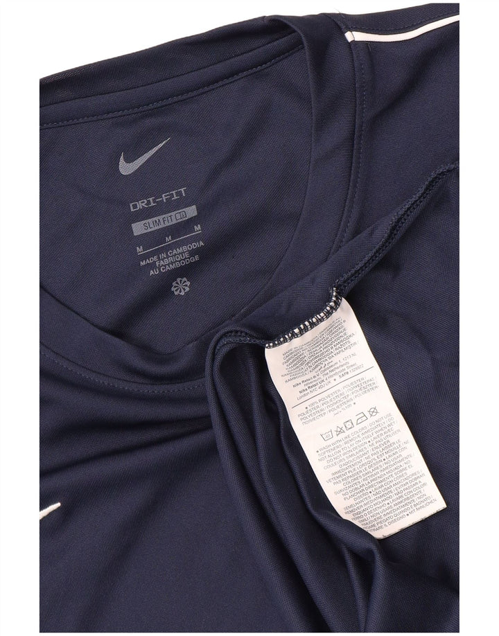 T-shirt grafica Nike Washington Slim Fit da uomo, colore blu navy medio