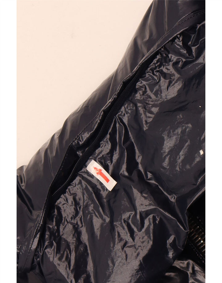 Cappotto imbottito da donna Dkny UK 18 XL nylon blu navy