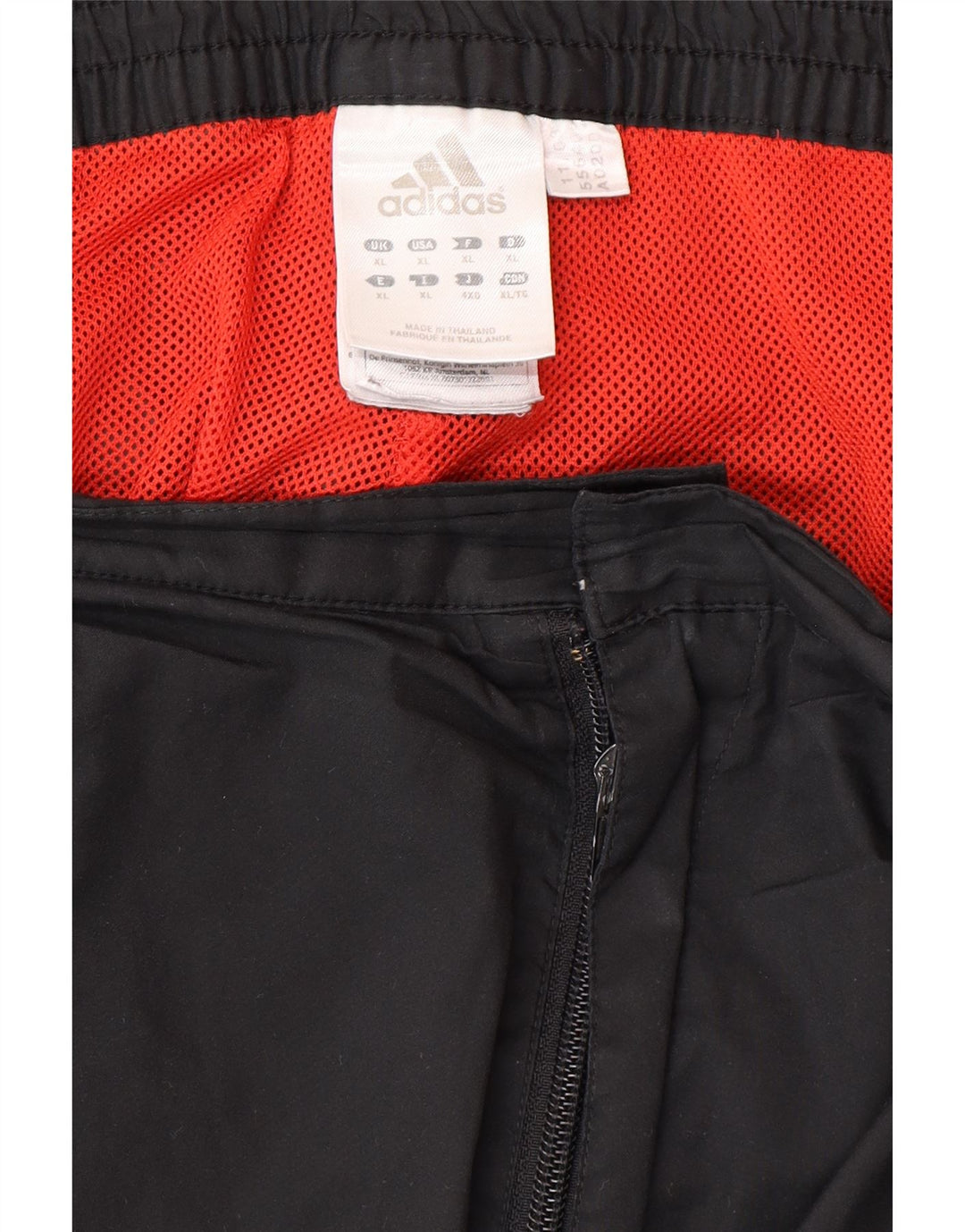 Pantaloni da tuta da uomo ADIDAS XL Poliestere color block nero