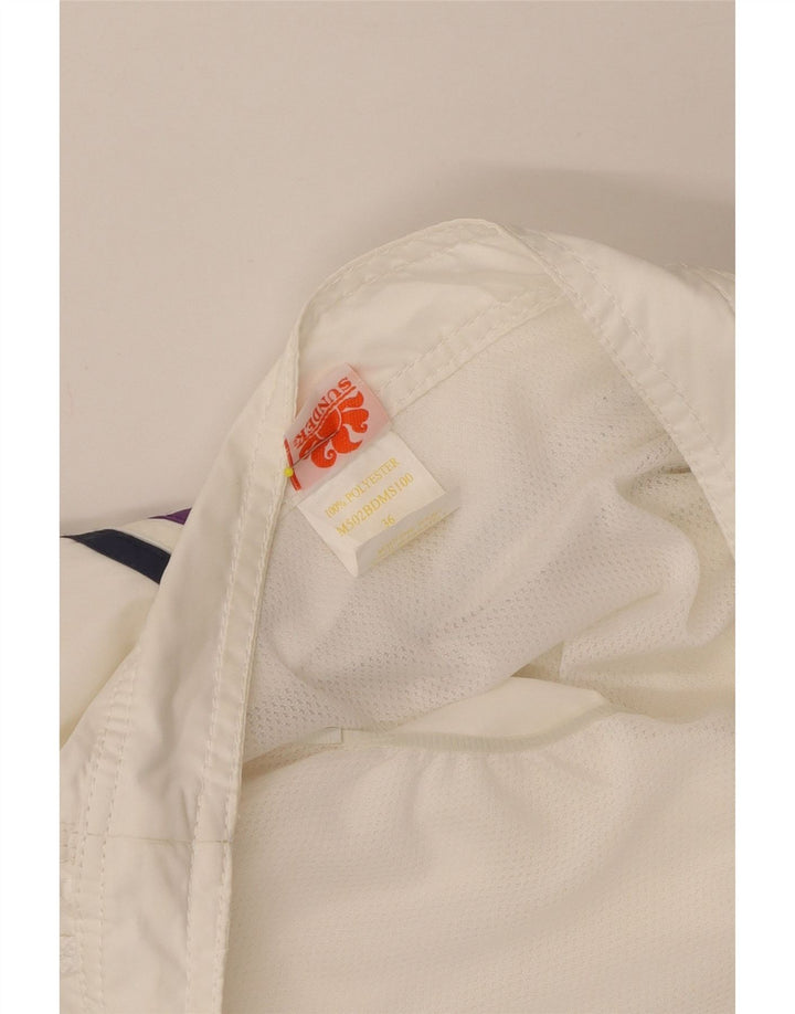 Pantaloncini da bagno da uomo Sundek grandi bianchi in poliestere