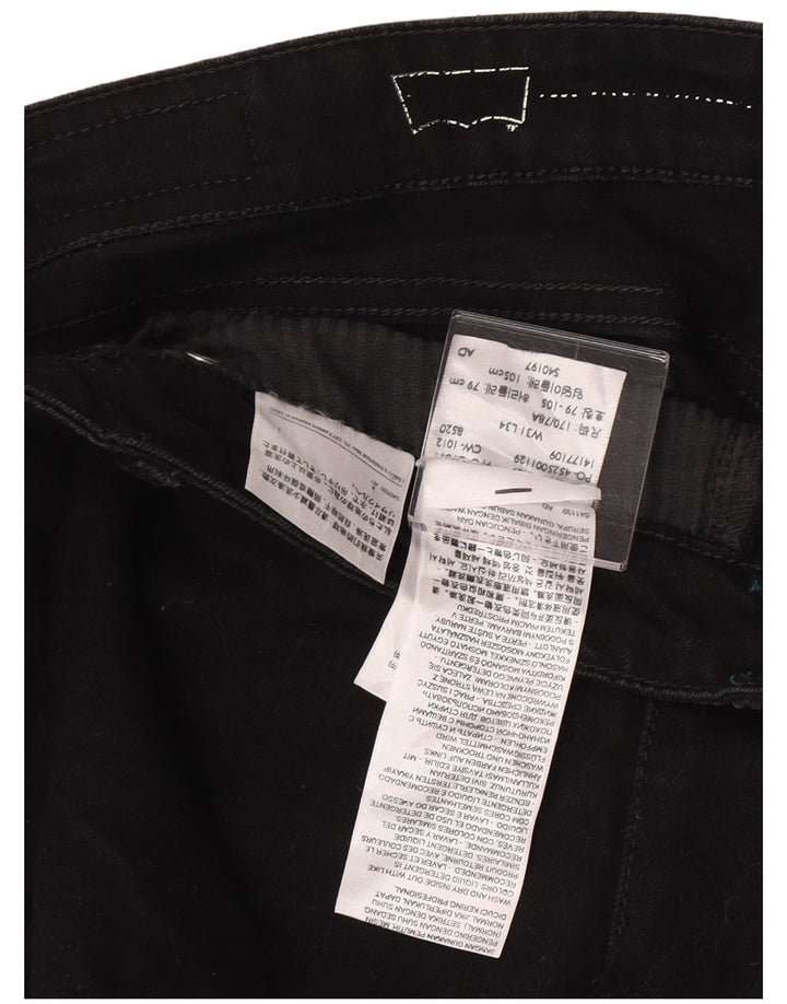 Pantaloncini di jeans da donna Levi's W31 cotone nero medio