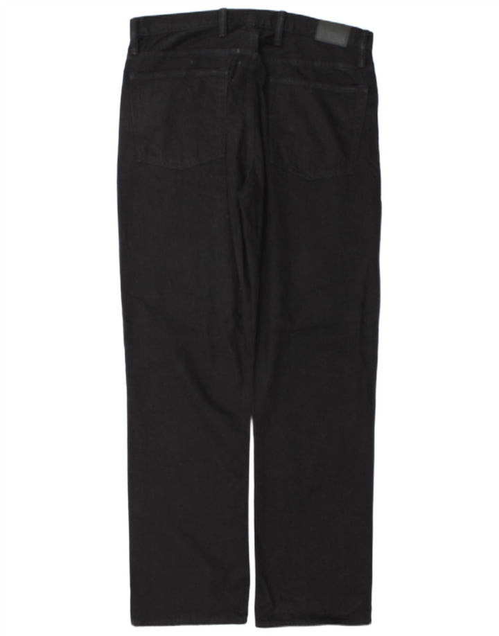 Jeans dritti da uomo Gap W36 L34 cotone nero