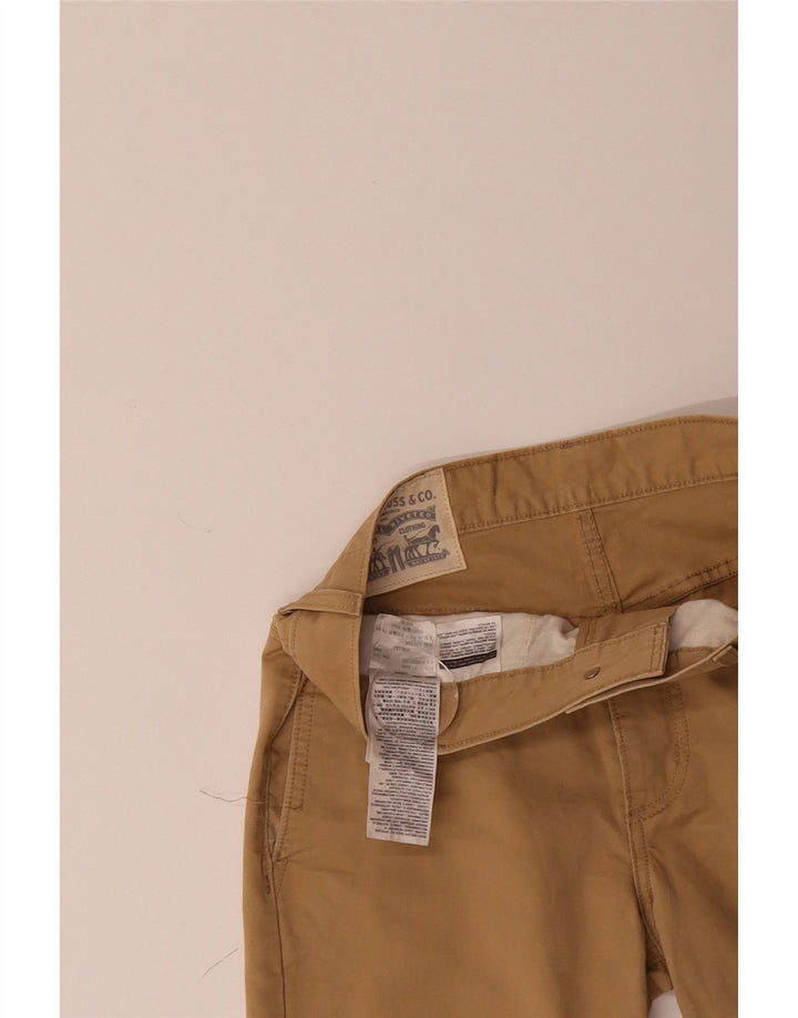 LEVI'S Mens Slim Chino Trousers W30 L32 Brown Cotton Vintage Levi's and Second-Hand Levi's from Messina Hembry 