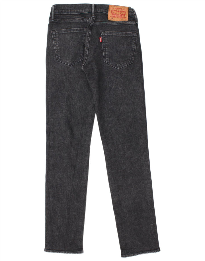 Jeans Levi's Uomo 511 Slim W28 L32 Cotone Nero