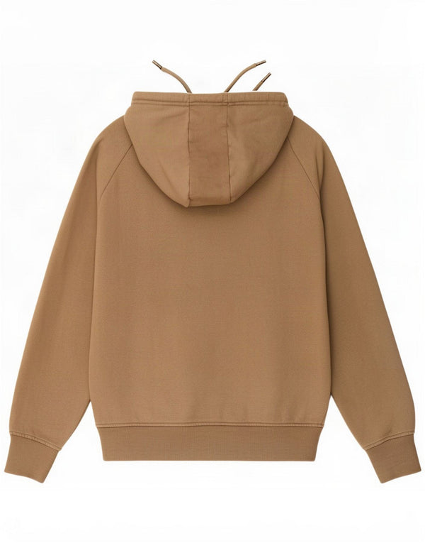 Felpa con cappuccio grafica da uomo Ellesse XS in cotone beige