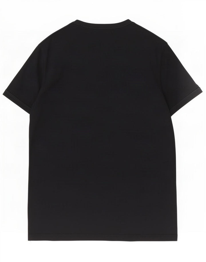 T-shirt da uomo Fred Perry Top in cotone nero medio