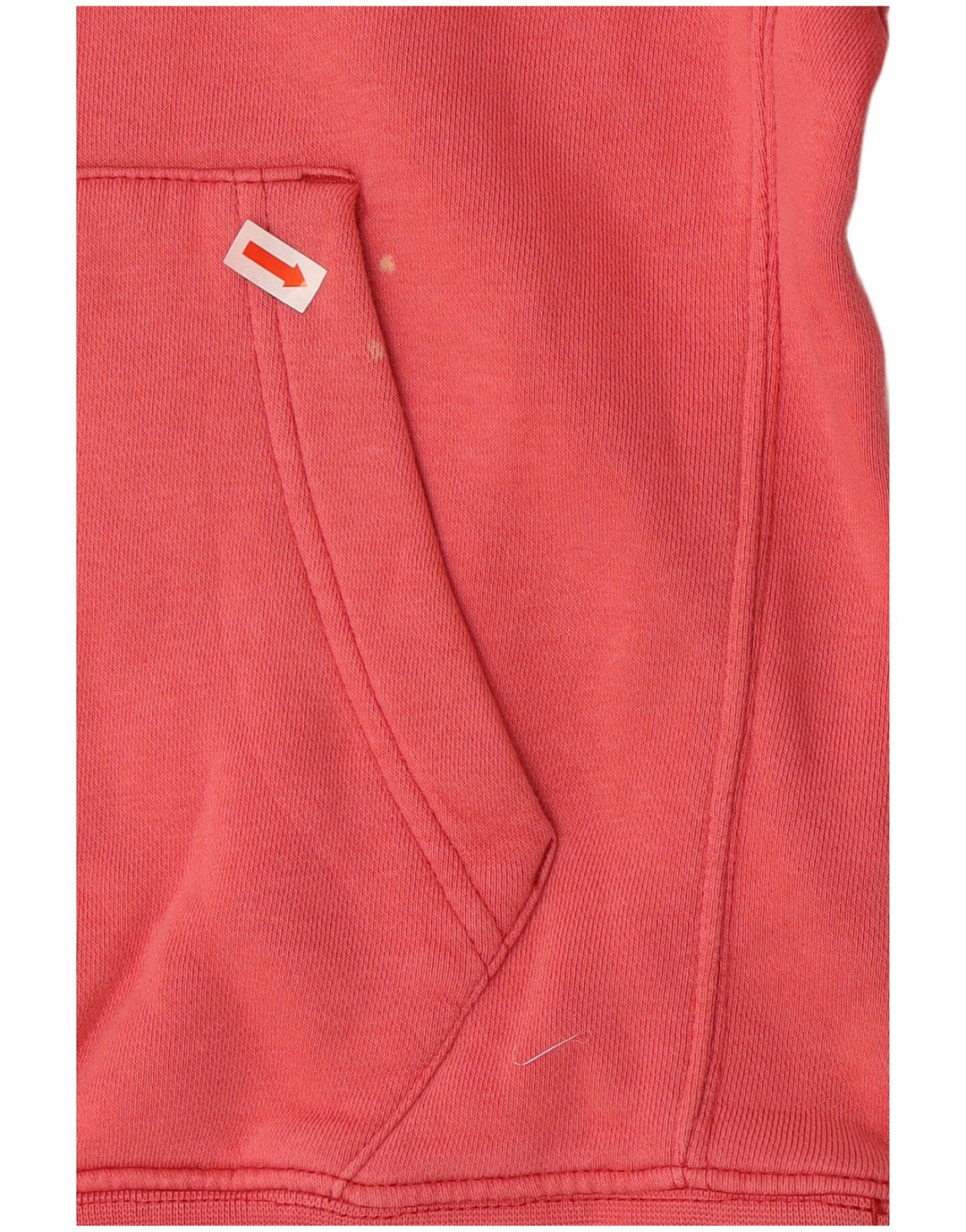 Felpa con cappuccio da uomo Nike Small rossa in cotone