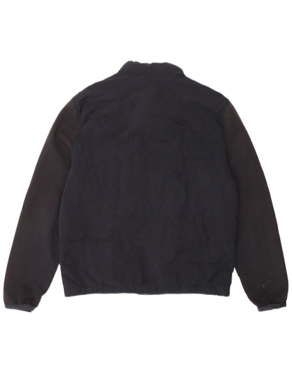 Giacca imbottita da uomo Zara UK 40 grande blu navy