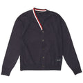 Maglione cardigan da uomo Tommy Hilfiger cotone medio blu navy